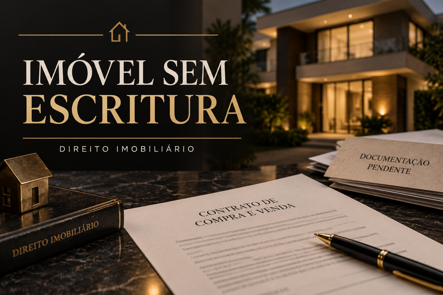 Imóvel sem escritura e contrato de compra e venda – Direito Imobiliário
