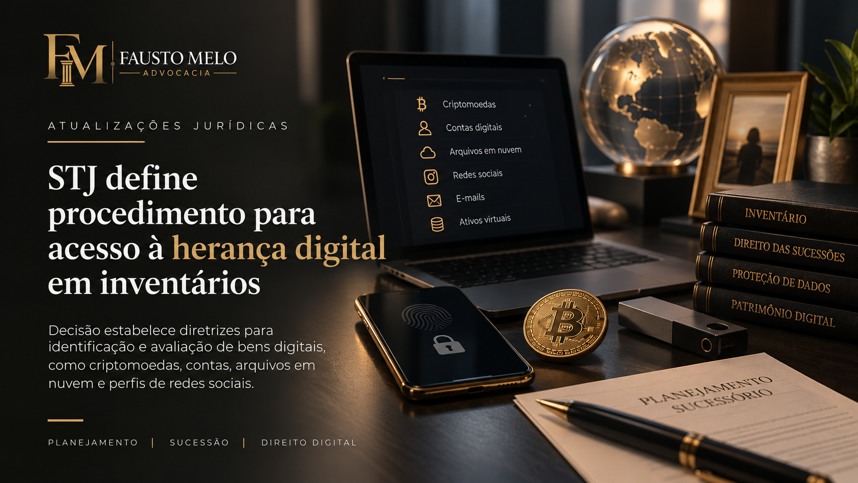STJ define procedimento para acesso à herança digital em inventários